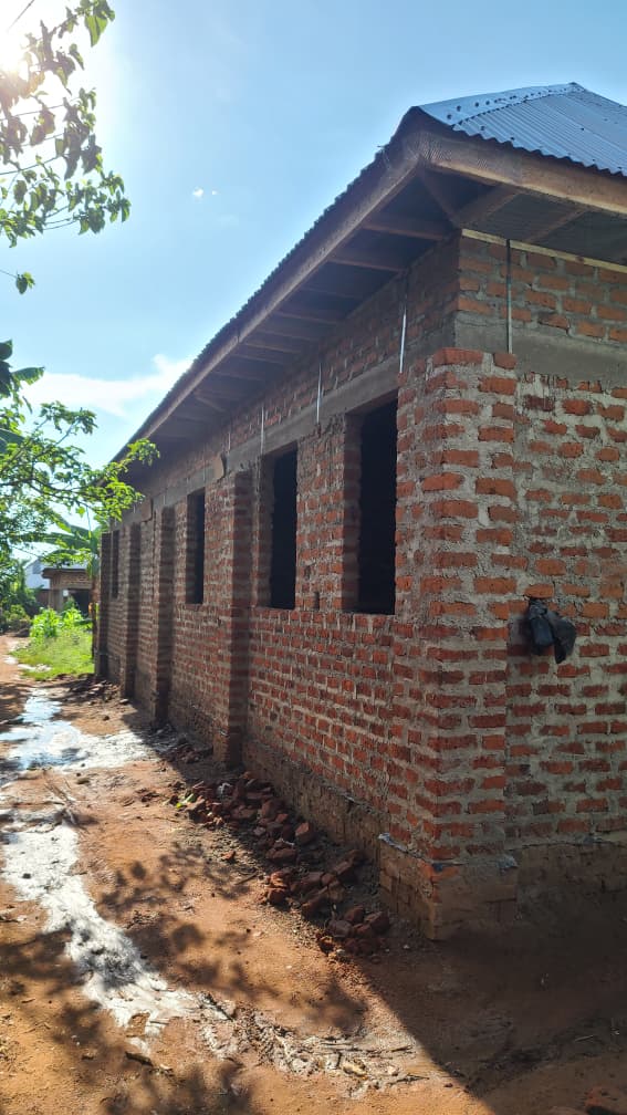 Aisha Orphanage Construction back view